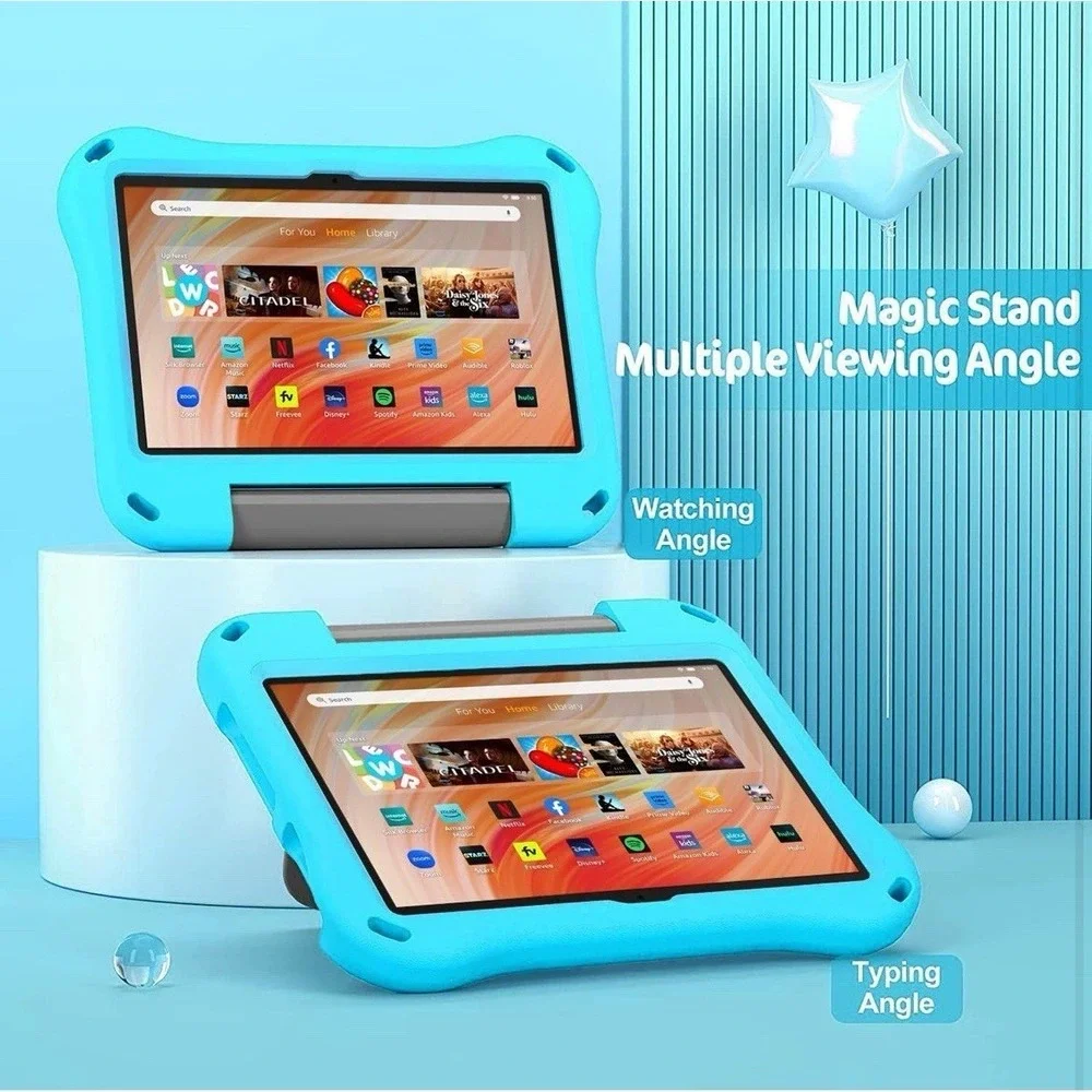 10 inch Kids Tablet Case Compatible with 13th/11th‎ Gen 2023/2021 iPad Samsung